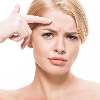 Frown lines treatment